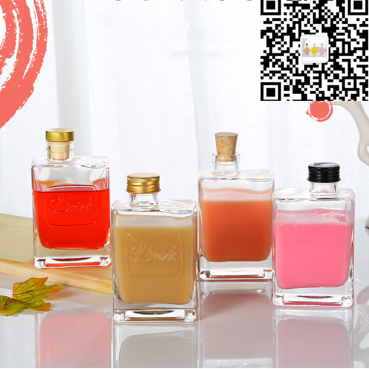 280ml歪脖飲料瓶  網(wǎng)紅飲料瓶 酒瓶